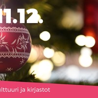 joulupallo joulukuusen oksalla