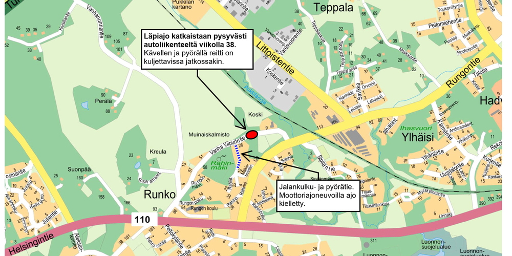 Vanha Viipurintien katkaisu